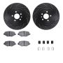 Dynamic Friction 8512-54166 Rotor Kit