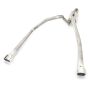 Stainless Works TBTDCB 2006-09 Trailblazer SS 6.0L 2-1/2in Chambered Exhaust Y-Pipe Side Bumper Exit