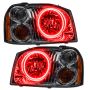 Oracle Lighting 7178-003 SMD Pre-Assembled Headlights, Dual Halo, Red