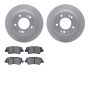 Dynamic Friction 4502-03139 Rotor Kit
