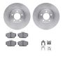 Dynamic Friction 6512-54347 Rotor Kit
