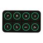 AEM 30-8400 EV 8 Button Keypad CAN Based Programmable Backlighting