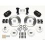 Wilwood 140-12305 Forged Dynalite Front Kit 11.00in Heidts Tri -5 2 inch Drop Spindle