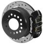 Wilwood 140-16444-D Chevrolet 7-5/8in Rear Axle Dynapro Disc Brake Kit 11in Drilled/Slotted Rotor -Black Caliper