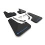 Rally Armor MF106-UR-BLK-NB Black Mud Flap/Blue Logo