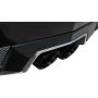 CORSA Performance 14942BLK Corsa 2011-2015 Cadillac CTS Coupe V 6.2L V8 Black Sport Axle-Back Exhaust