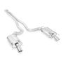 Stainless Works CTSV9WGCBHDR 2009-15 Cadillac CTS-V Wagon 3in Catback System X-Pipe Chambered Mufflers 4in Tips