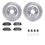 Dynamic Friction 6512-63581 Rotor Kit