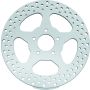 Bikers Choice 619974 00-17 Big Twin 11.5 In Polished Rear 5 Spoke Drilled Stnless Rotor Repl H-D 44156-00
