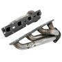 aFe Power 48-32021 Twisted Steel 304 Stainless Steel Short Tube Header