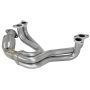 aFe Power 48-36005-1HC Twisted Steel Long Tube Header 304 Stainless Steel w/ Cat