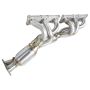 aFe Power 48-36307-1 Twisted Steel Header 304 Stainless Steel w/ Cat
