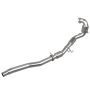 aFe Power 48-36411-1YC Twisted Steel Downpipe 3 IN 304 Stainless Steel w/ Cat