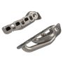 aFe Power 48-38031-T Twisted Steel 1-7/8 IN to 2-3/4 IN 304 Stainless Header w/ Titanium Coat Finish