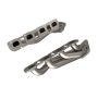 aFe Power 48-38032-T Twisted Steel 1-7/8 IN to 2-3/4 IN 304 Stainless Headers w/ Titanium Coat Finish