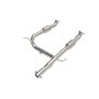 aFe Power 48-46006-RC Twisted Steel Y-Pipe 2-1/2 to 3 IN 409 Stainless Steel
