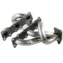 aFe Power 48-46101 Twisted Steel 409 Stainless Steel Short Tube Header