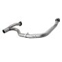 aFe Power 48-46207 Twisted Steel 2 IN to 2-1/2 IN 409 Stainless Steel Street Series Y-Pipe