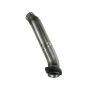aFe Power 48-46209 Twisted Steel 2-1/2 IN 409 Stainless Steel Loop-Delete Downpipe