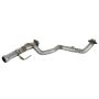 aFe Power 48-48026 Twisted Steel 2-1/4 IN to 2-1/2 IN 409 Stainless Steel Street Series Y-Pipe