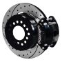 Wilwood 140-15641-D D154 Rear 12.19in P-Brake Kit 2.75in-2.81in Offset - Black