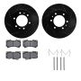 Dynamic Friction 8512-93001 Rotor Kit