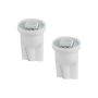 Oracle Lighting 4806-005 T10 1 LED 3-Chip SMD Bulbs, Amber, Pair