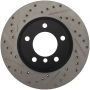 Stoptech 127.34048R Power Slot 01-02 BMW Z3 / 03-09 Z4 / 3 Series Front Right Drilled & Slotted Rotor