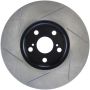 Stoptech 126.44160SL Power Slot 08-09 Scion xD / 09 Pontiac Vibe Slotted Left Front Rotor