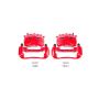 PowerStop S5008 Red Powder Coated Calipers