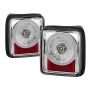 SPYDER 5086167 LED Tail Lights - Chrome