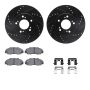 Dynamic Friction 8612-59003 Rotor Kit