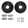 Dynamic Friction 8512-54066 Rotor Kit