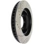 Stoptech 127.44129L 07-08 Toyota FJ Cruiser / 05-08 Tacoma (6 lug) / 03-08 4 Runner (319mm disc) SportStop Slo