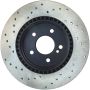 Stoptech 128.35048L Drilled Sport Brake Rotor