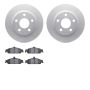 Dynamic Friction 4502-47067 Rotor Kit