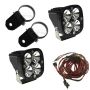 Baja Designs 497102 PowerSports Squadron Pro A-Pillar Mount Light Kit