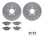 Dynamic Friction 4612-80002 Rotor Kit
