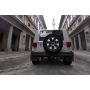 Rally Armor MF54-UR-BLK/WH Black Mud Flap/White Logo