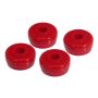 Prothane 88-91 Honda Civic/CRX Front Strut Rod Bushings - Red