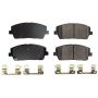 PowerStop 17-2215 PowerStop - Z17 Low-Dust Ceramic Brake Pads with Hardware