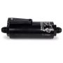 Ti22 PERFORMANCE TIP5508 8 AN Fuel Filter With Shutoff Black 100 Micron