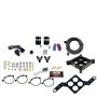 Nitrous Express 63040-00 4150 SINGLE ENTRY BILLET CROSSBAR PLATE SYSTEM, (50-300HP) WITHOUT BOTTLE