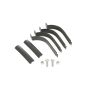 Rhino-Rack Vortex Pipe Clamps - 4in - Pair
