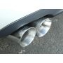 AWE Tuning 3020-42010 Audi B7 S4 Track Edition Exhaust - Polished Silver Tips