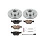 PowerStop KOE390 OE Stock Replacement Low-Dust Ceramic Brake Pad and Rotor Kit