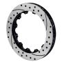 Wilwood 160-14635-BK Rotor GT Curved Vane Rotor Spec-37 Iron 72 CV 12 x 8.75 Right Hand Side