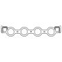 Cometic Gasket C15140-060 Cometic Ford 427 SOHC FE V8 .060in KF Intake Manifold Gasket Set