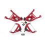 UMI Performance 403256-3-R 64-72 GM A-Body Tubular Upper & Lower Front A-Arm Kit- Delrin Bushings