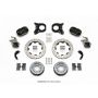 Wilwood 140-14259-D Forged Dynalite P/S Rear Kit w/MC4 P-Brake Drilled Chev 12 Bolt w/Clip Elimin-Staggered